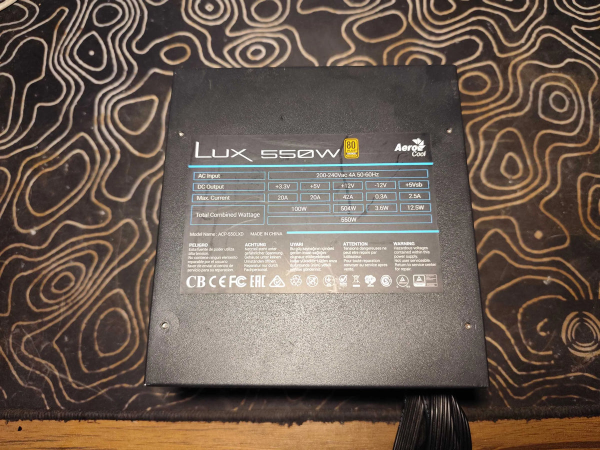 Sursa AeroCool Lux 550W 80+ Bronze - 550W